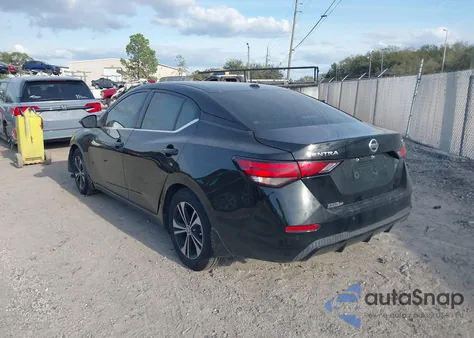 2022 Nissan Sentra Sv Xtronic Cvt z USA, uszkodzony, nr VIN 3N1AB8CV9NY246601